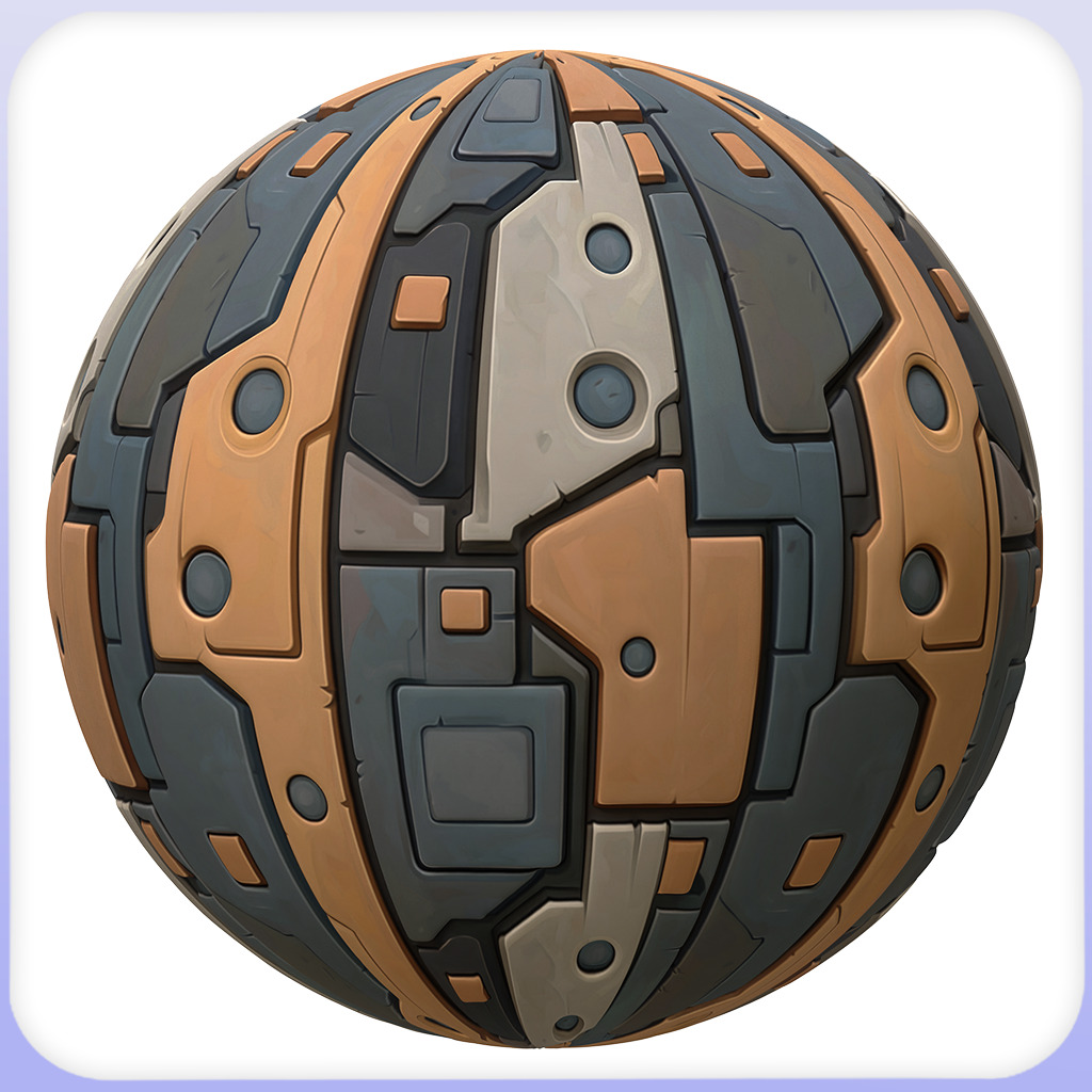 SciFi Seamless Texture Texture_5