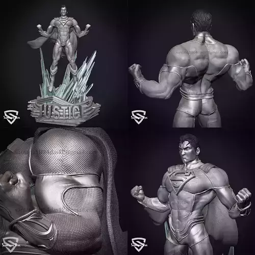 Superman 3d print