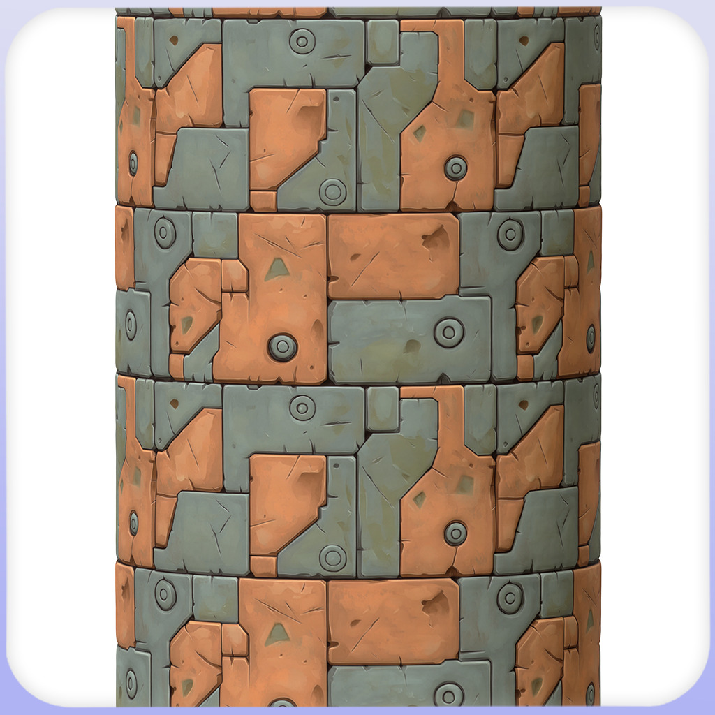 SciFi Seamless Texture Texture_3