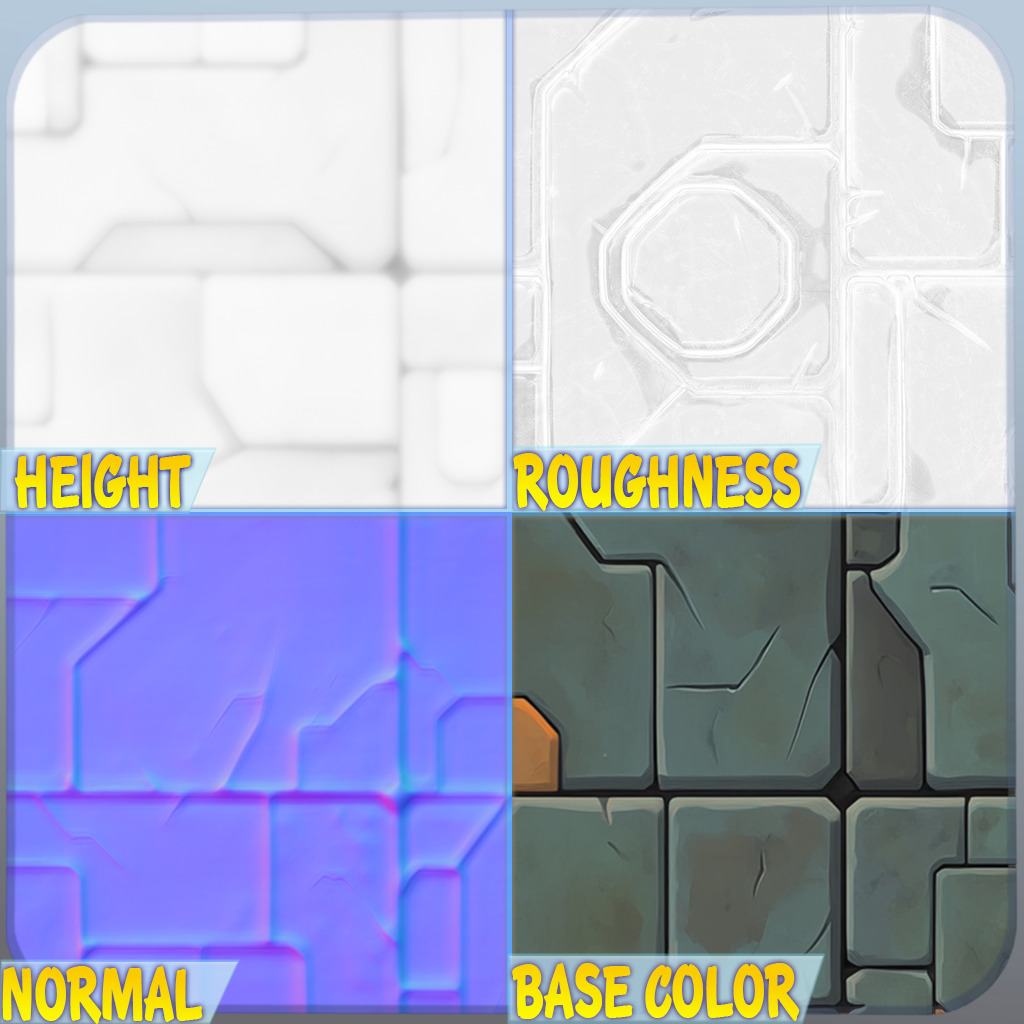 SciFi Seamless Texture Texture_1