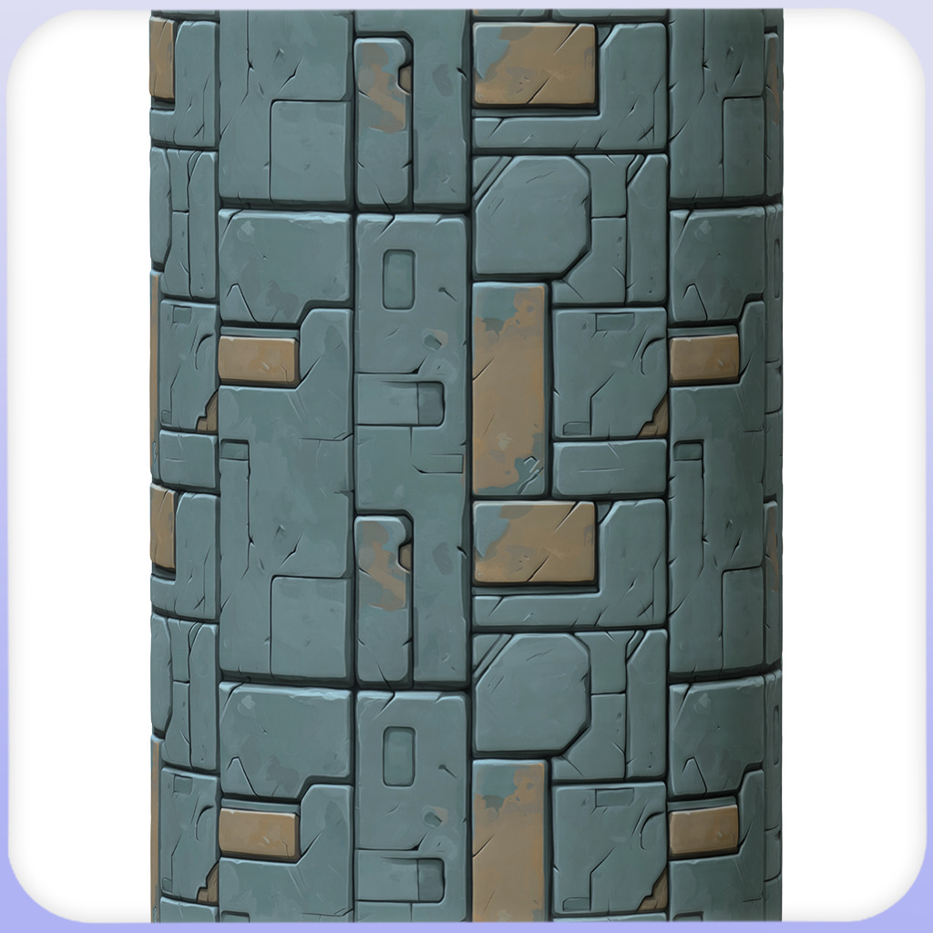 SciFi Seamless Texture Texture_3