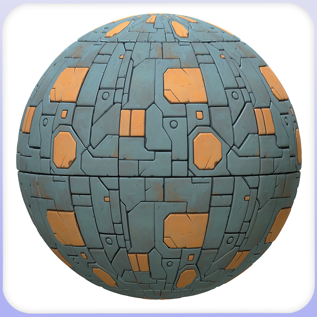 SciFi Seamless Texture Texture_4