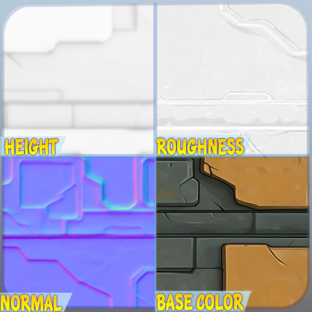 SciFi Seamless Texture Texture_1