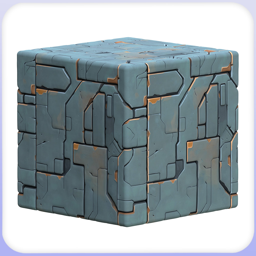 SciFi Seamless Texture Texture_3