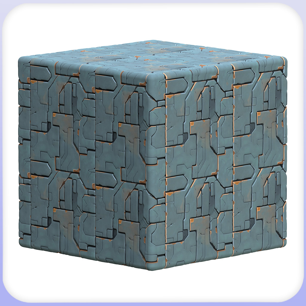 SciFi Seamless Texture Texture_5