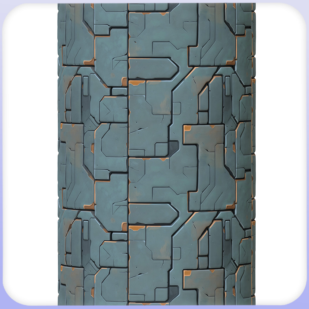 SciFi Seamless Texture Texture_2