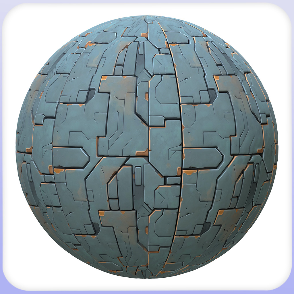 SciFi Seamless Texture Texture_4