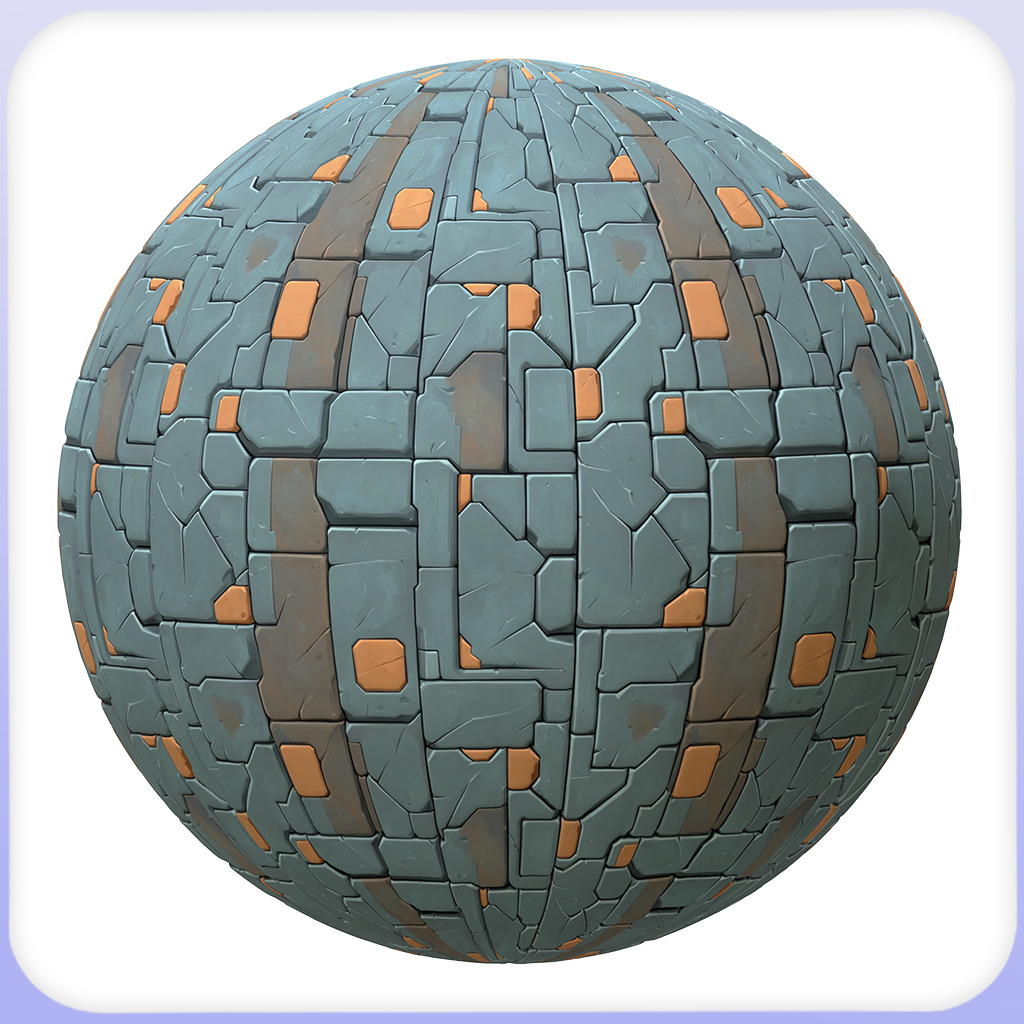 SciFi Seamless Texture Texture_5