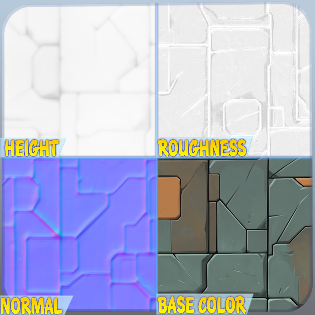 SciFi Seamless Texture Texture_1