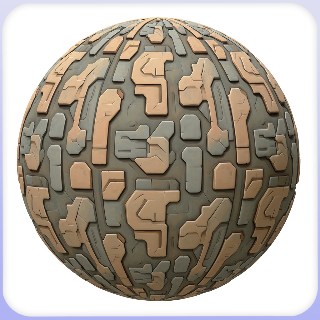 SciFi Seamless Texture Texture_6