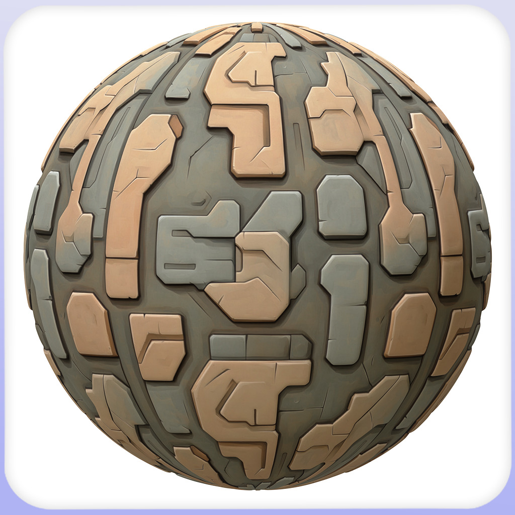 SciFi Seamless Texture Texture_3