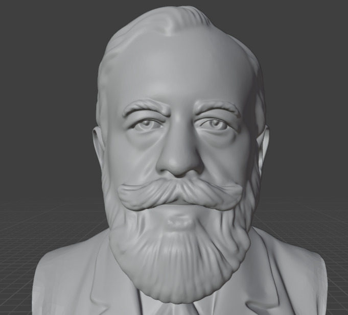Nicolaus Otto 3D print model_2