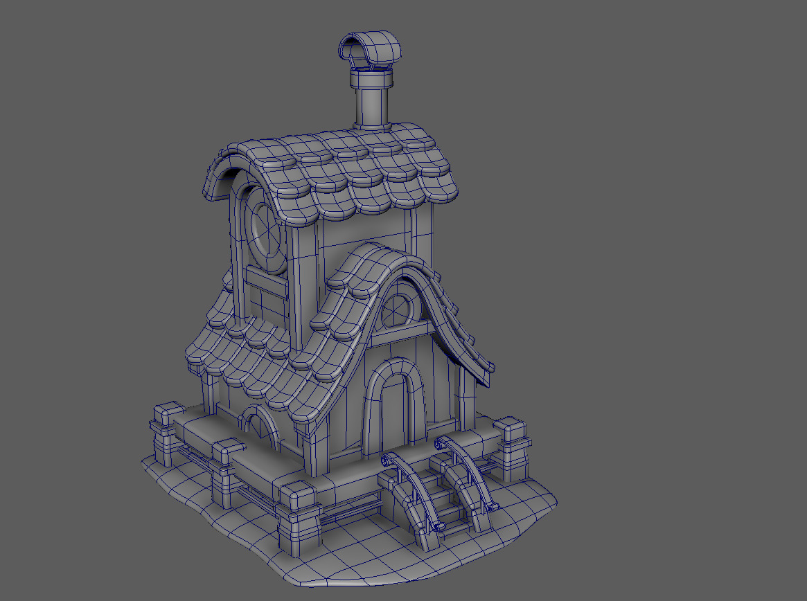 House 01 Game Asset Low-poly 3D model_27