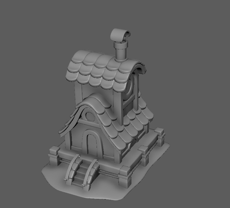 House 01 Game Asset Low-poly 3D model_45