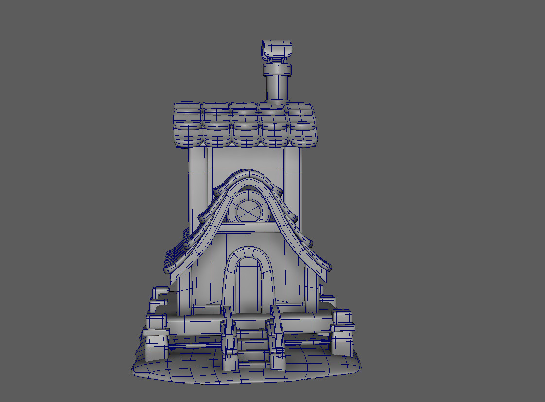 House 01 Game Asset Low-poly 3D model_24