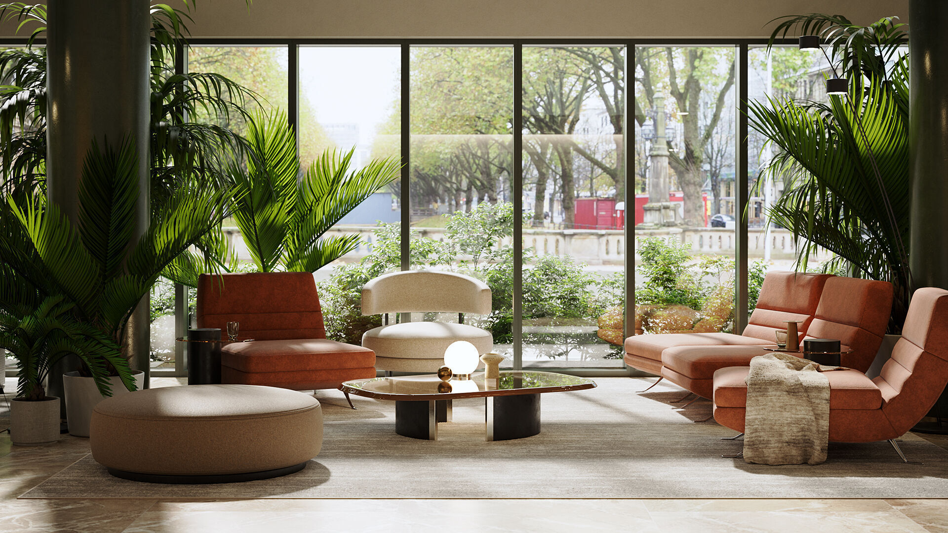 Archmodels vol 296 - hotel lobby furniture 3D model_3