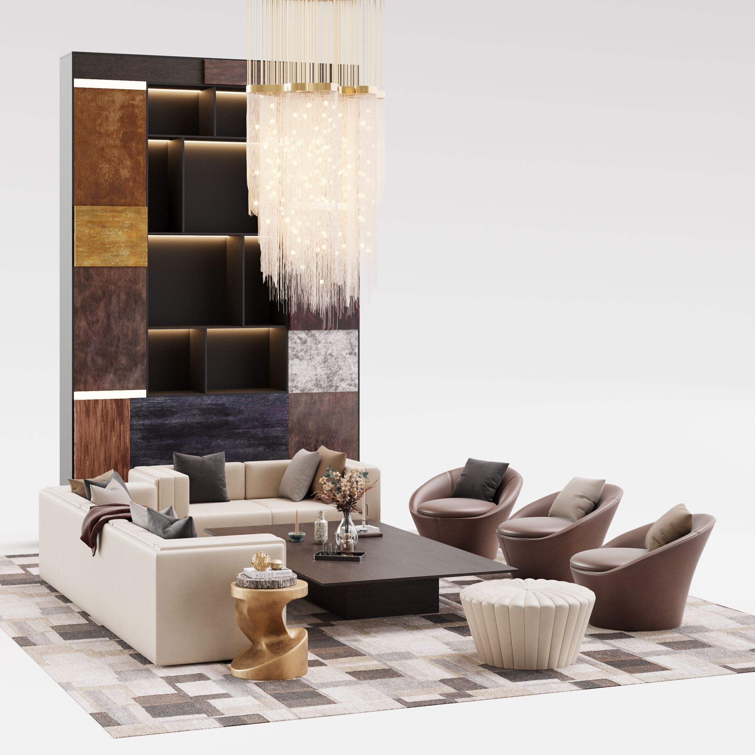 Archmodels vol 296 - hotel lobby furniture 3D model_8