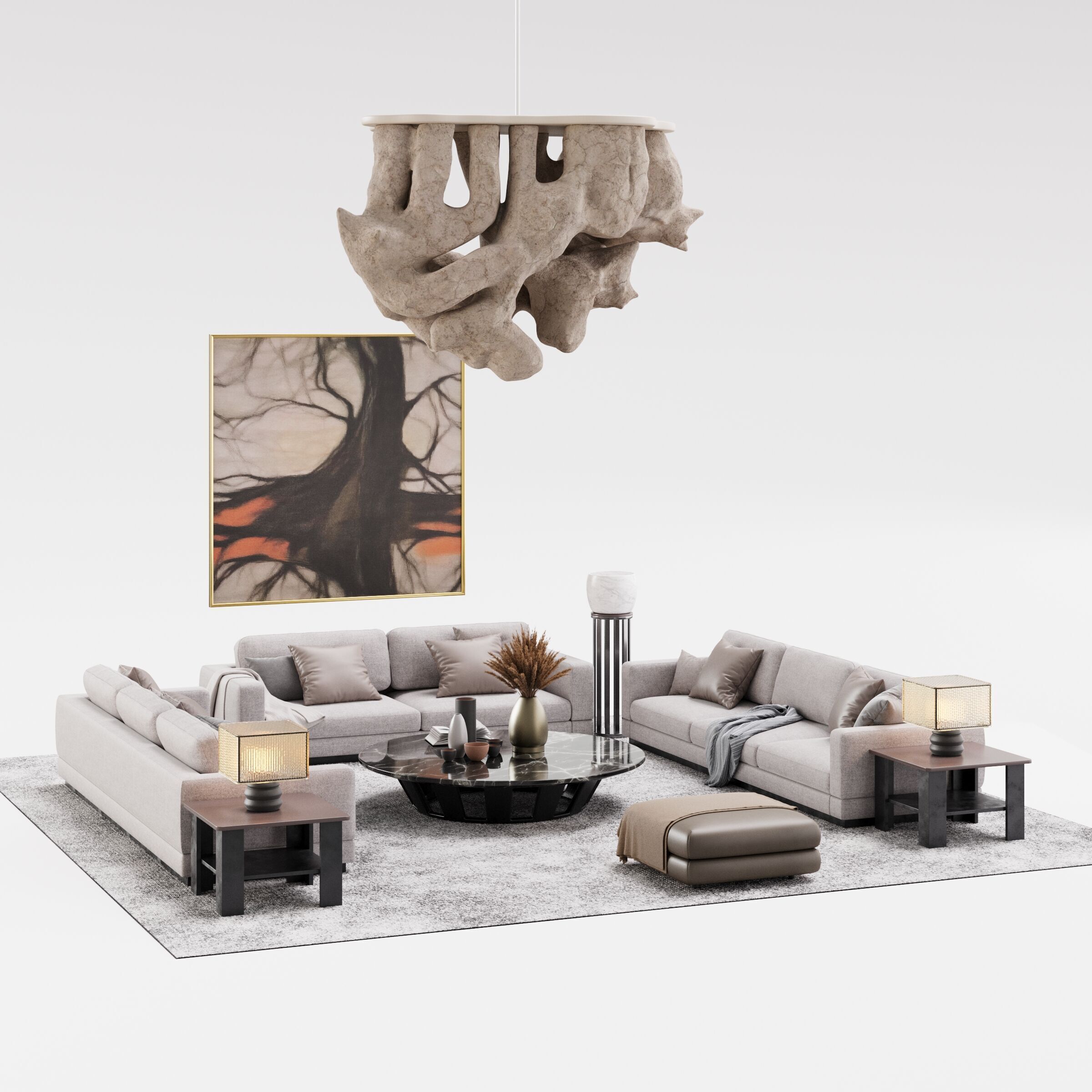 Archmodels vol 296 - hotel lobby furniture 3D model_19