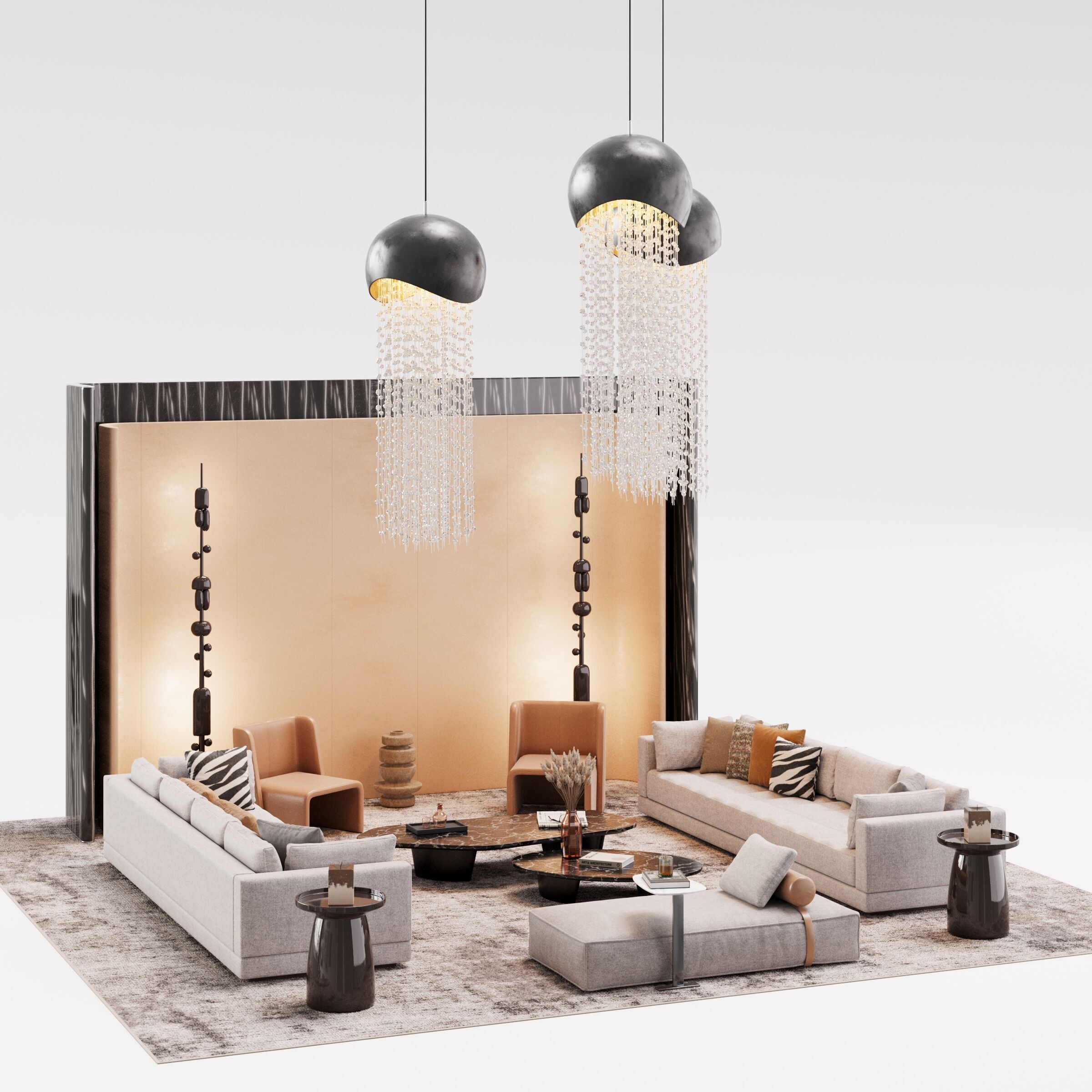 Archmodels vol 296 - hotel lobby furniture 3D model_17