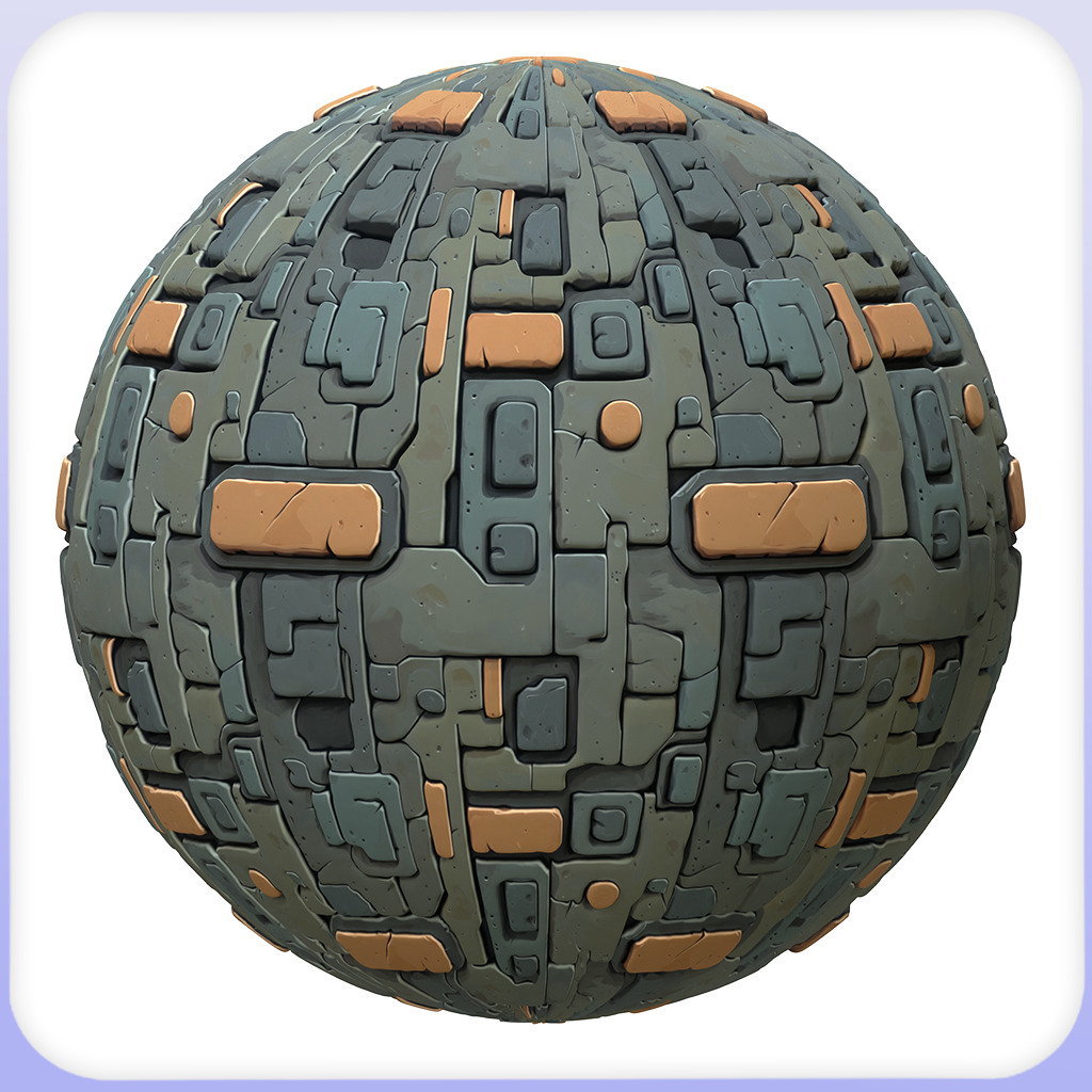 SciFi Seamless Texture Texture_5