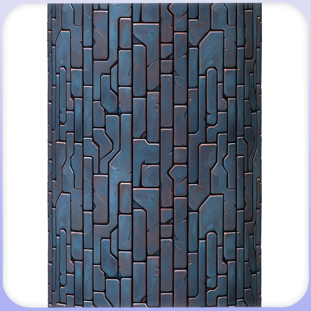 SciFi Seamless Texture Texture_3