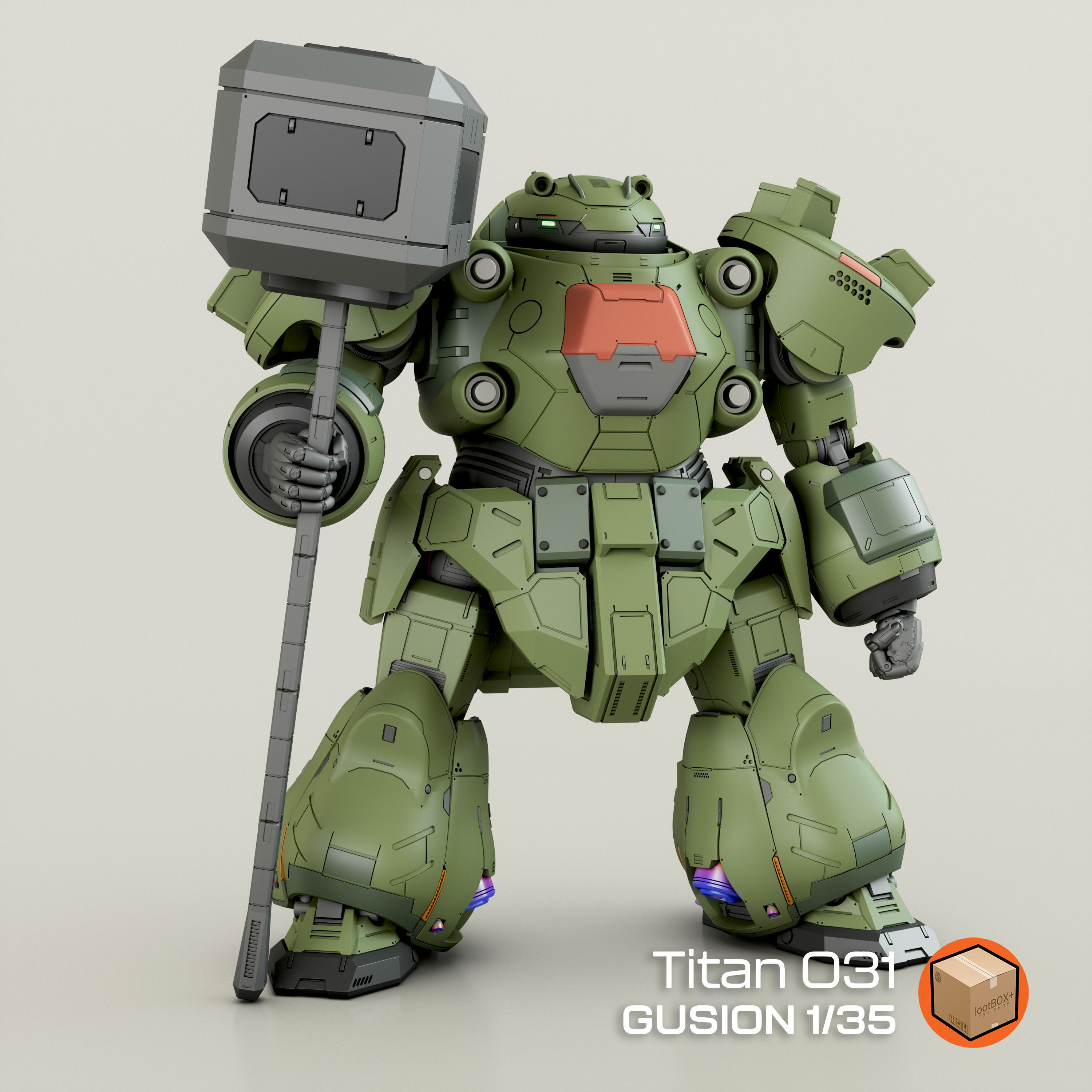 Titan 031 - Aka MS Gusion 3D print model_1
