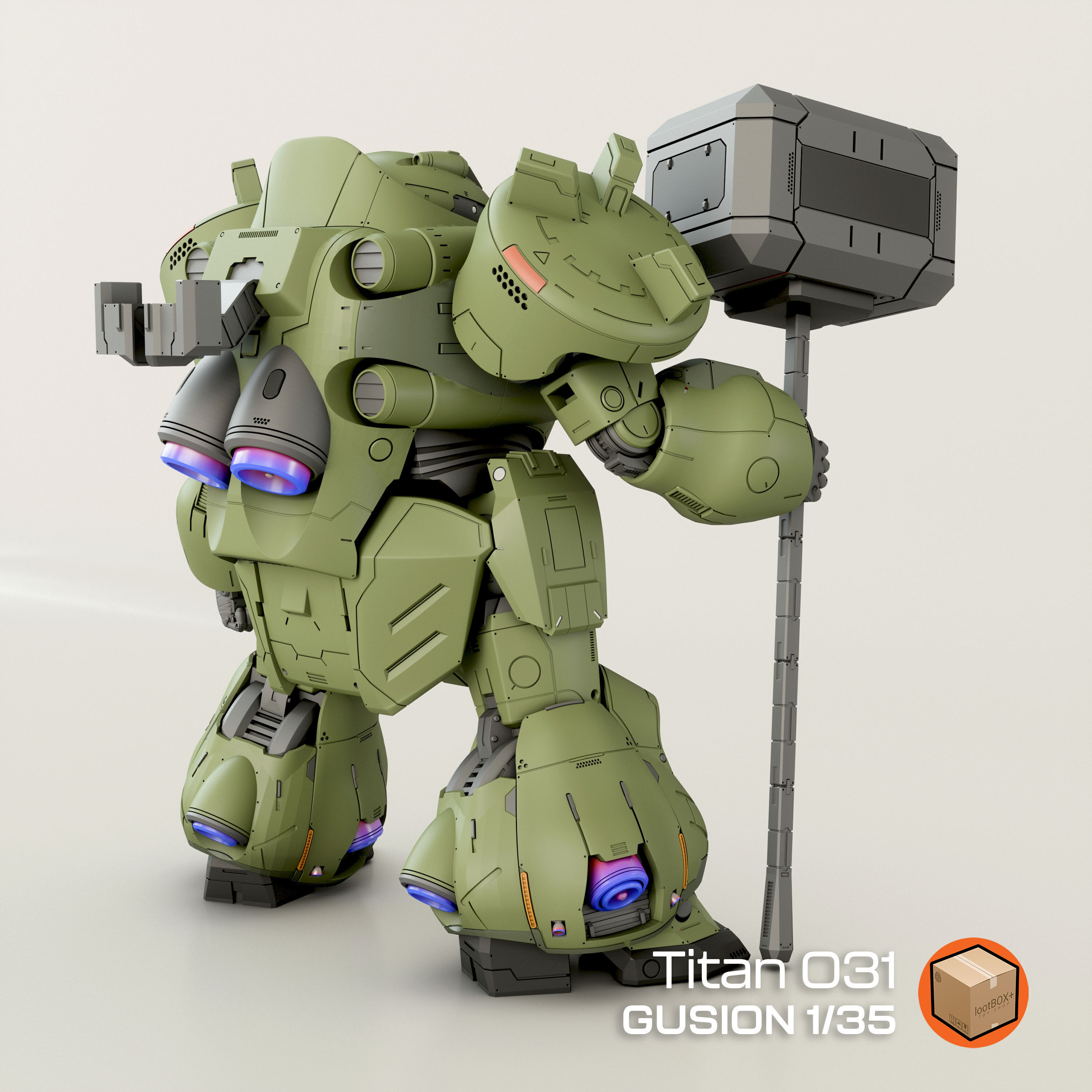 Titan 031 - Aka MS Gusion 3D print model_4