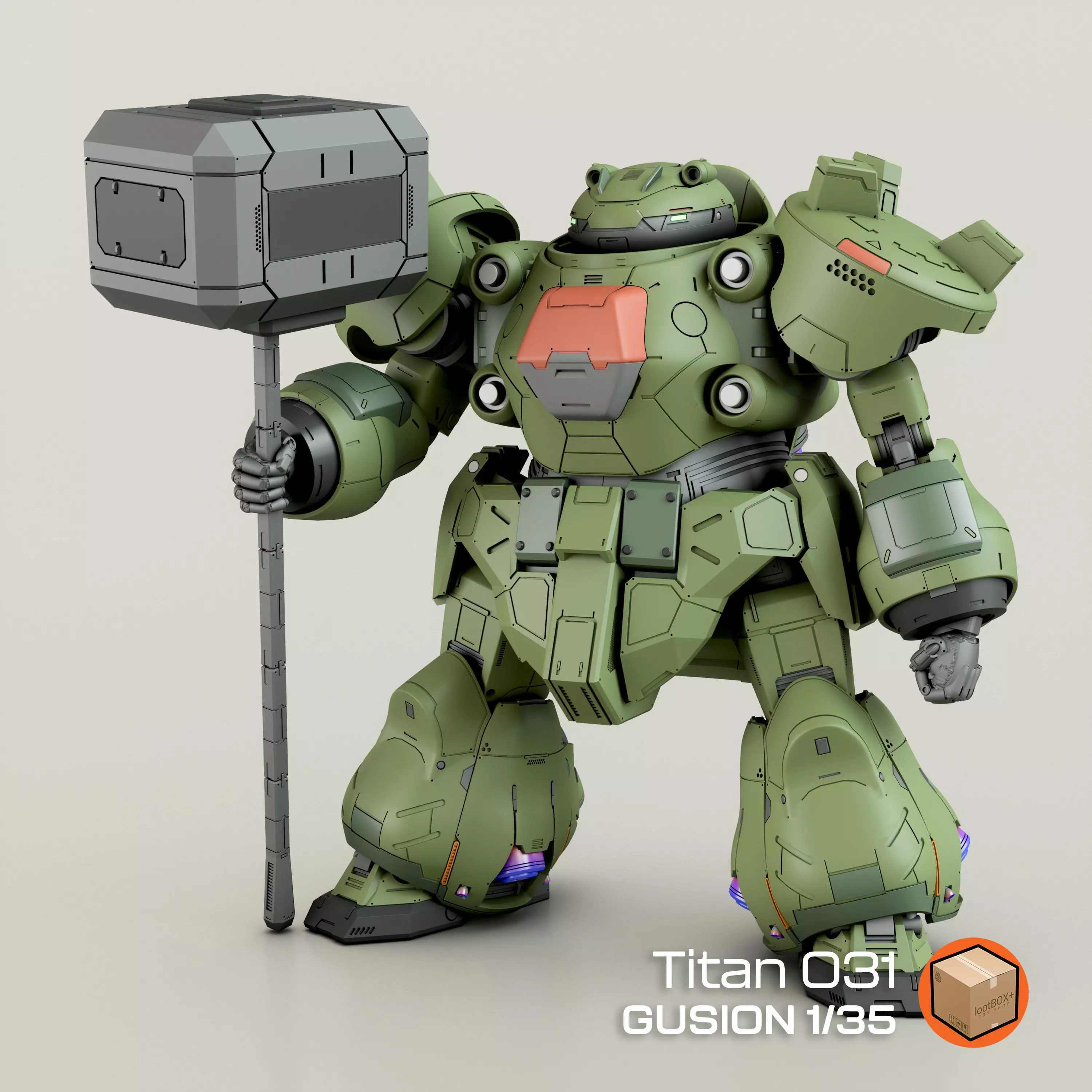 Titan 031 - Aka MS Gusion 3D print model_0