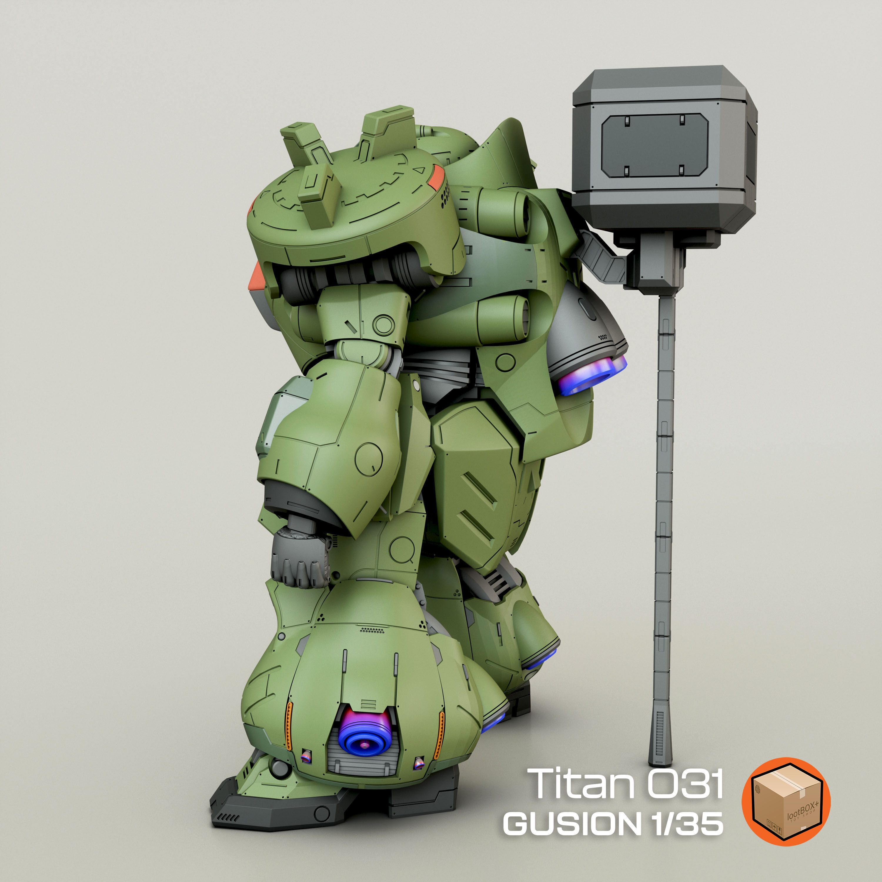 Titan 031 - Aka MS Gusion 3D print model_5