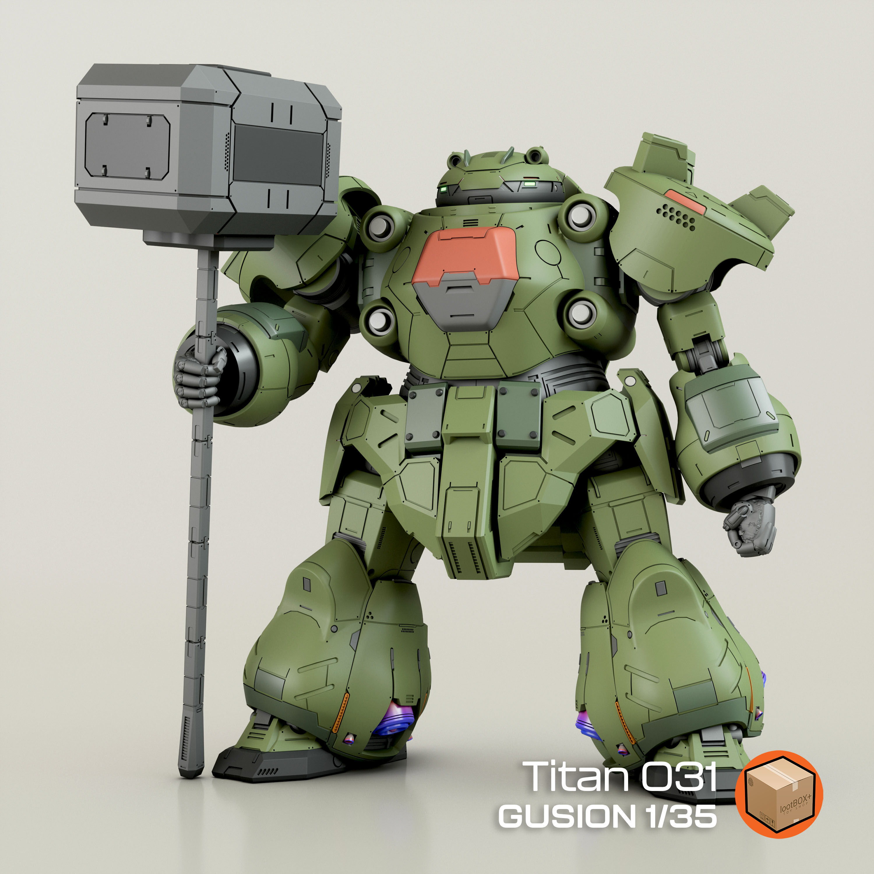 Titan 031 - Aka MS Gusion 3D print model_2