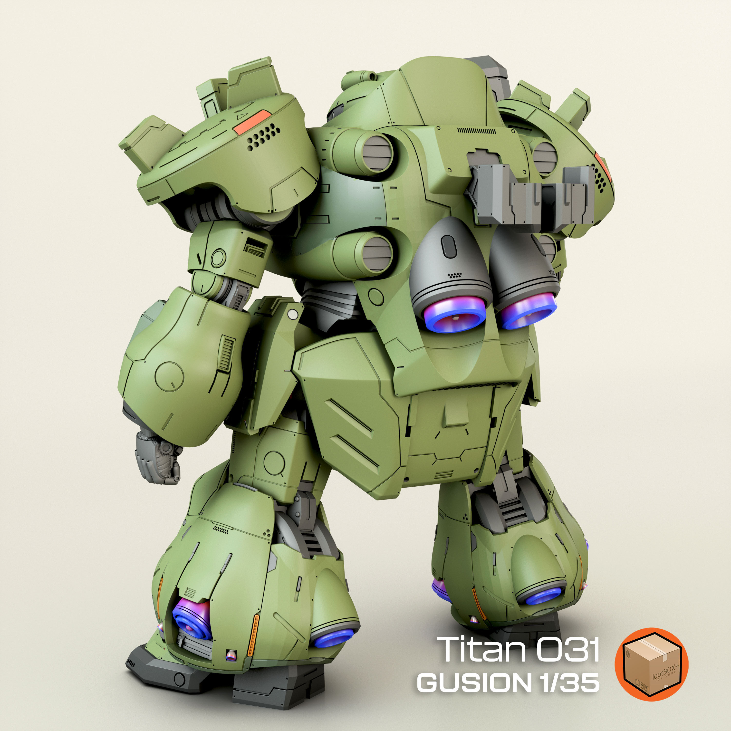 Titan 031 - Aka MS Gusion 3D print model_3