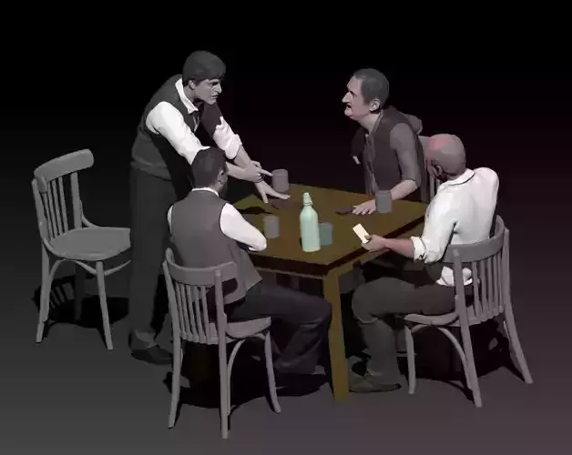 Card game 3D print model