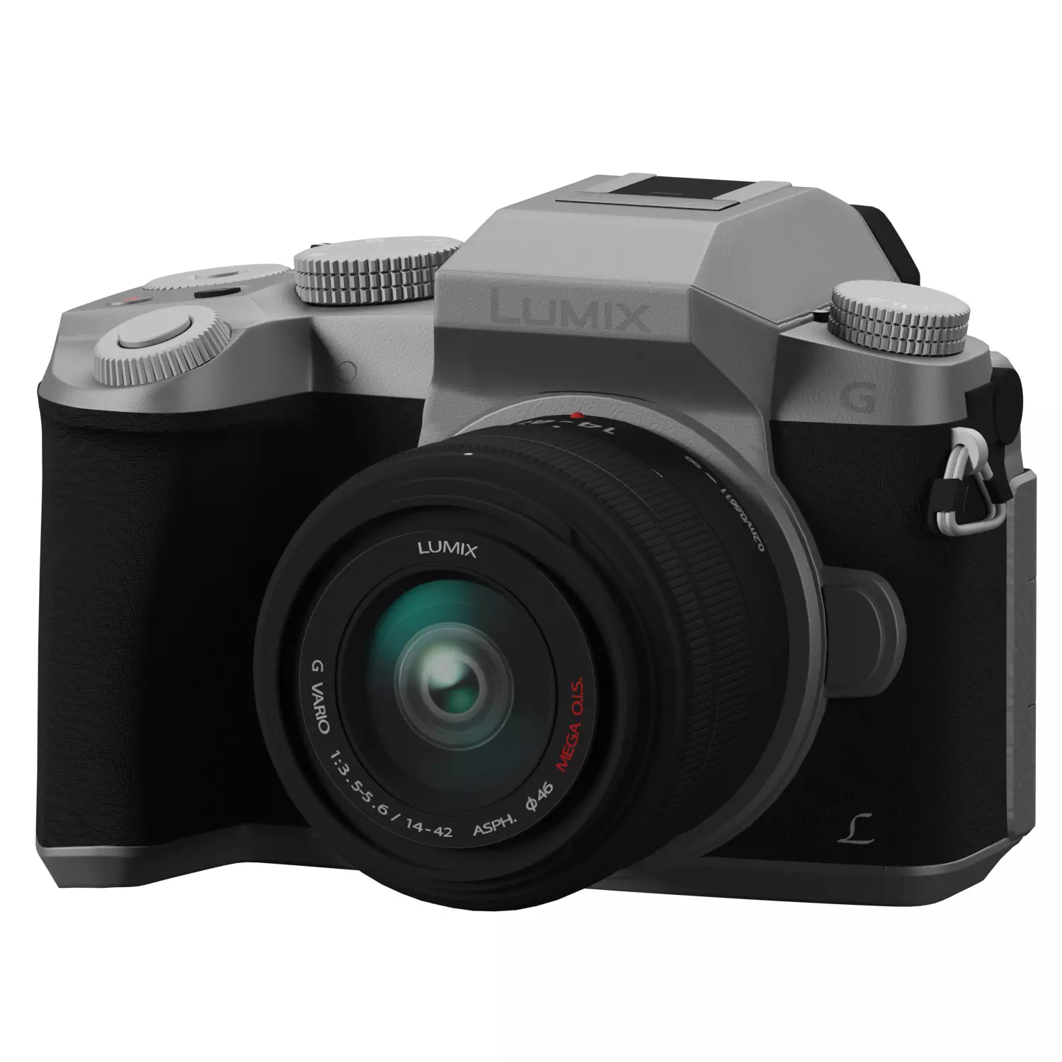 Panasonic LUMIX G7KS 4K Mirrorless Camera Low-poly 3D model_0
