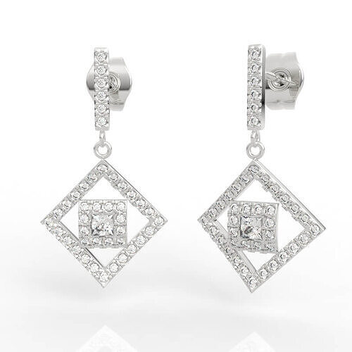 Elegant Earrings 3D print model