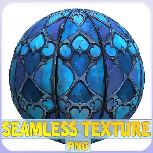  Stained Glass Seamless Texture