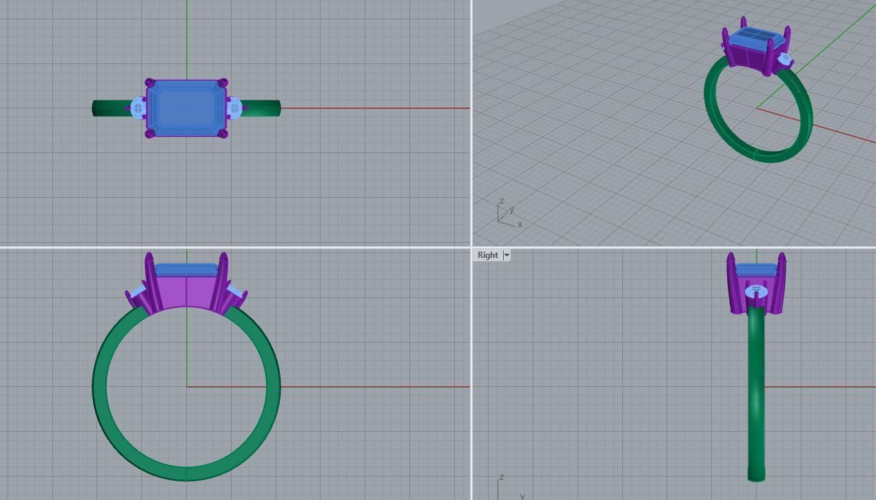 Ring 3D Model-13 Free 3D print model_5
