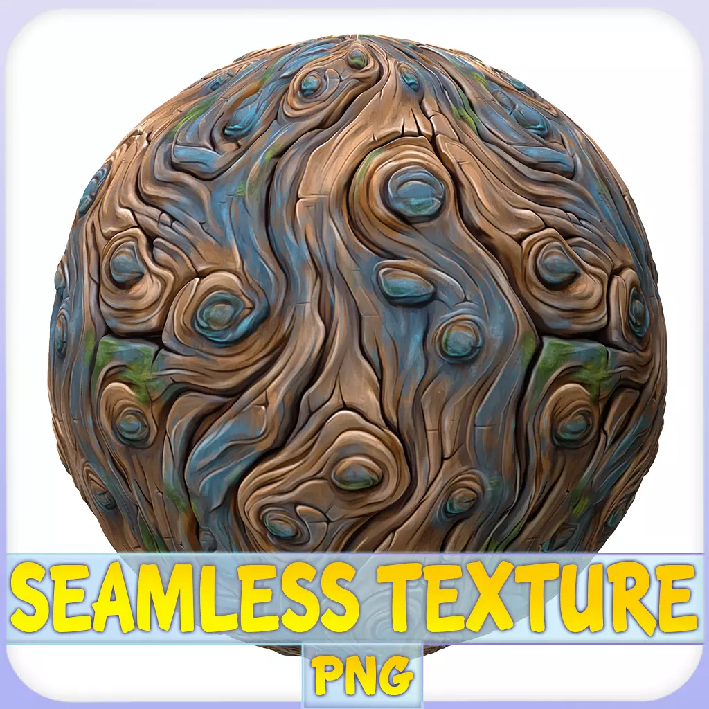 Stylized Alien Seamless Texture Texture_0