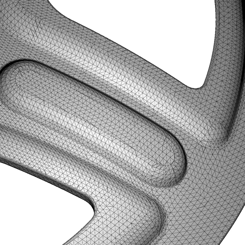 Exquisite Car Wheel Cap 3D print model_6