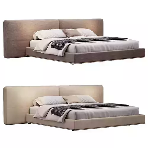 Brera Bed By Poliform 3D model