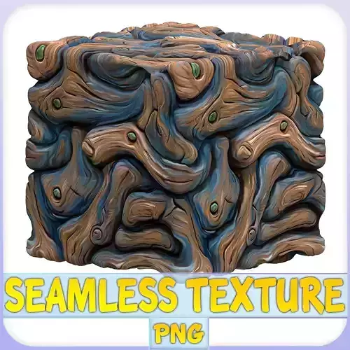 Stylized Alien Seamless Texture