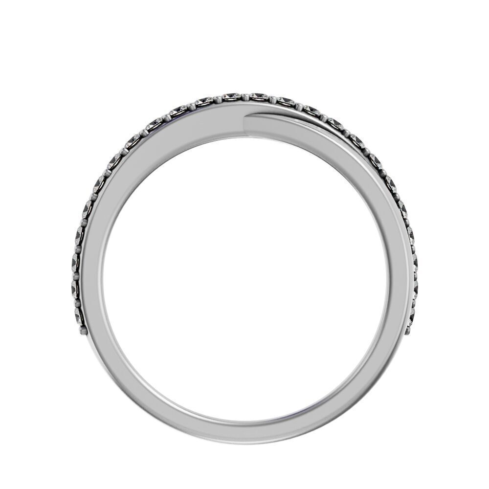 Wedding band with diamonds 3D print model_9