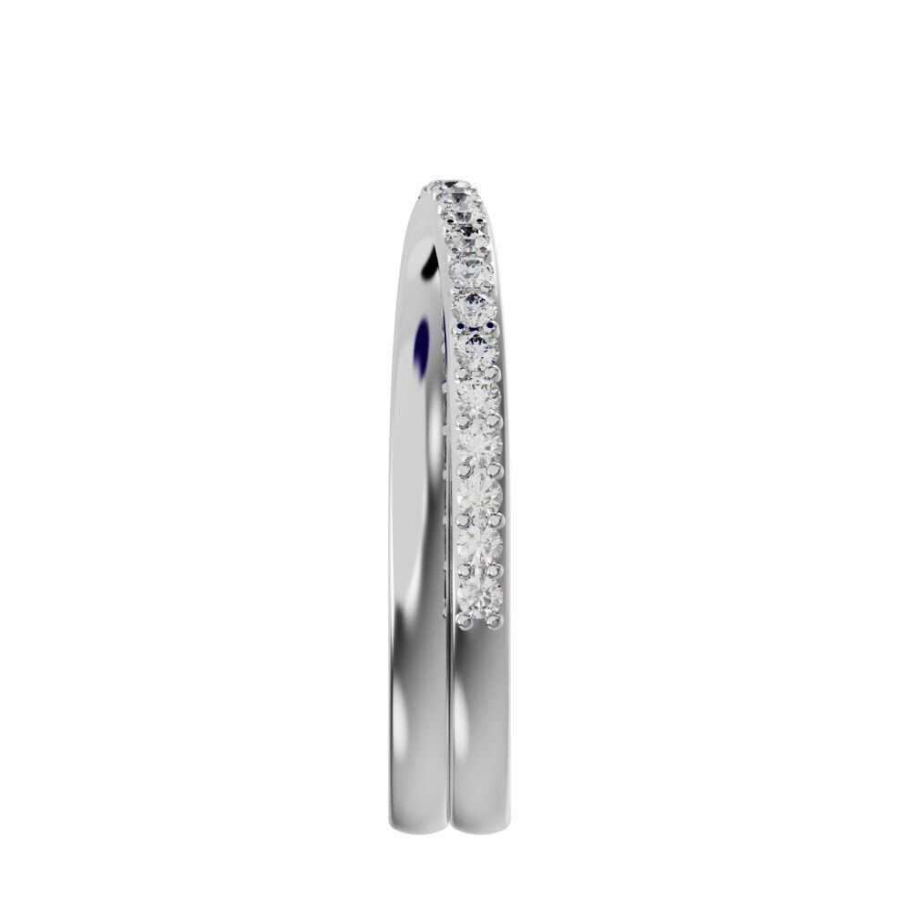 Wedding band with diamonds 3D print model_19