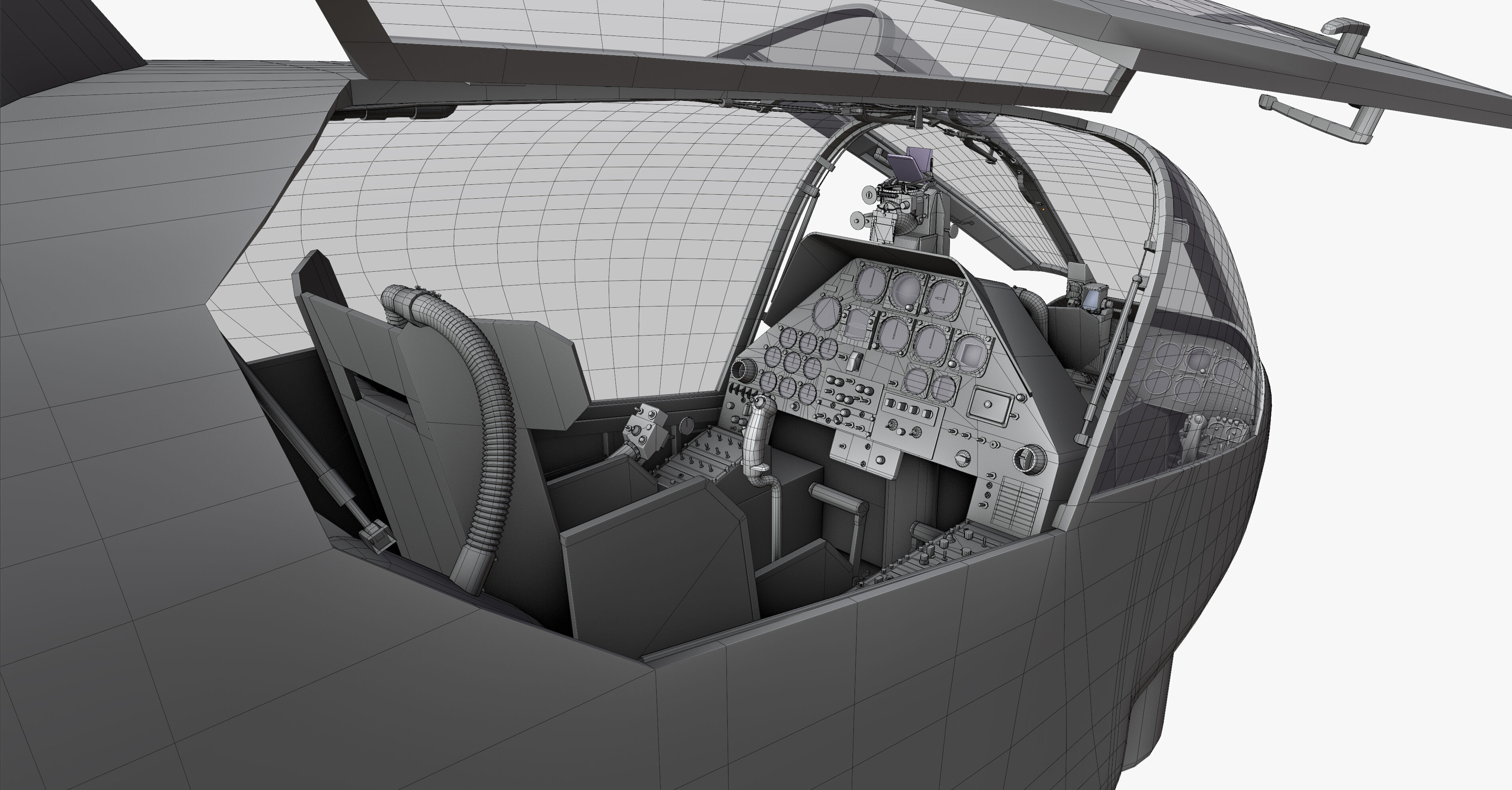 AH1G Cobra US Army Attack Helicopter Game Ready PBR 8K Model Low-poly 3D model_31