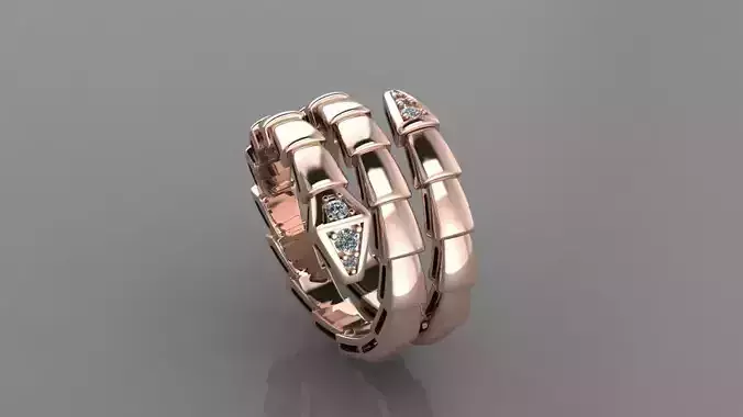 Bvlgari Serpenti Snake Ring