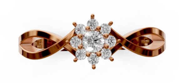 Ring 3D Model-33 Free 3D print model_3