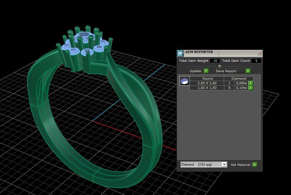 Ring 3D Model-33 Free 3D print model_16