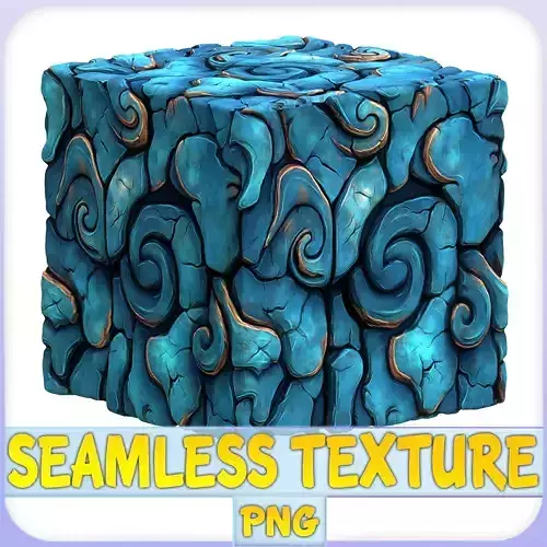 Stylized Alien Seamless Texture