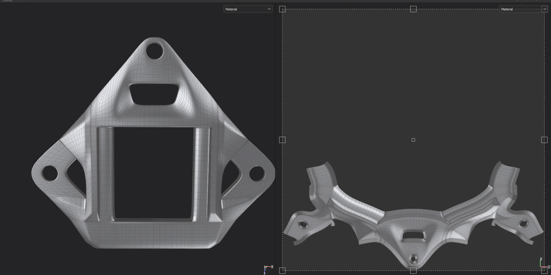 tactical mount  3D model_4