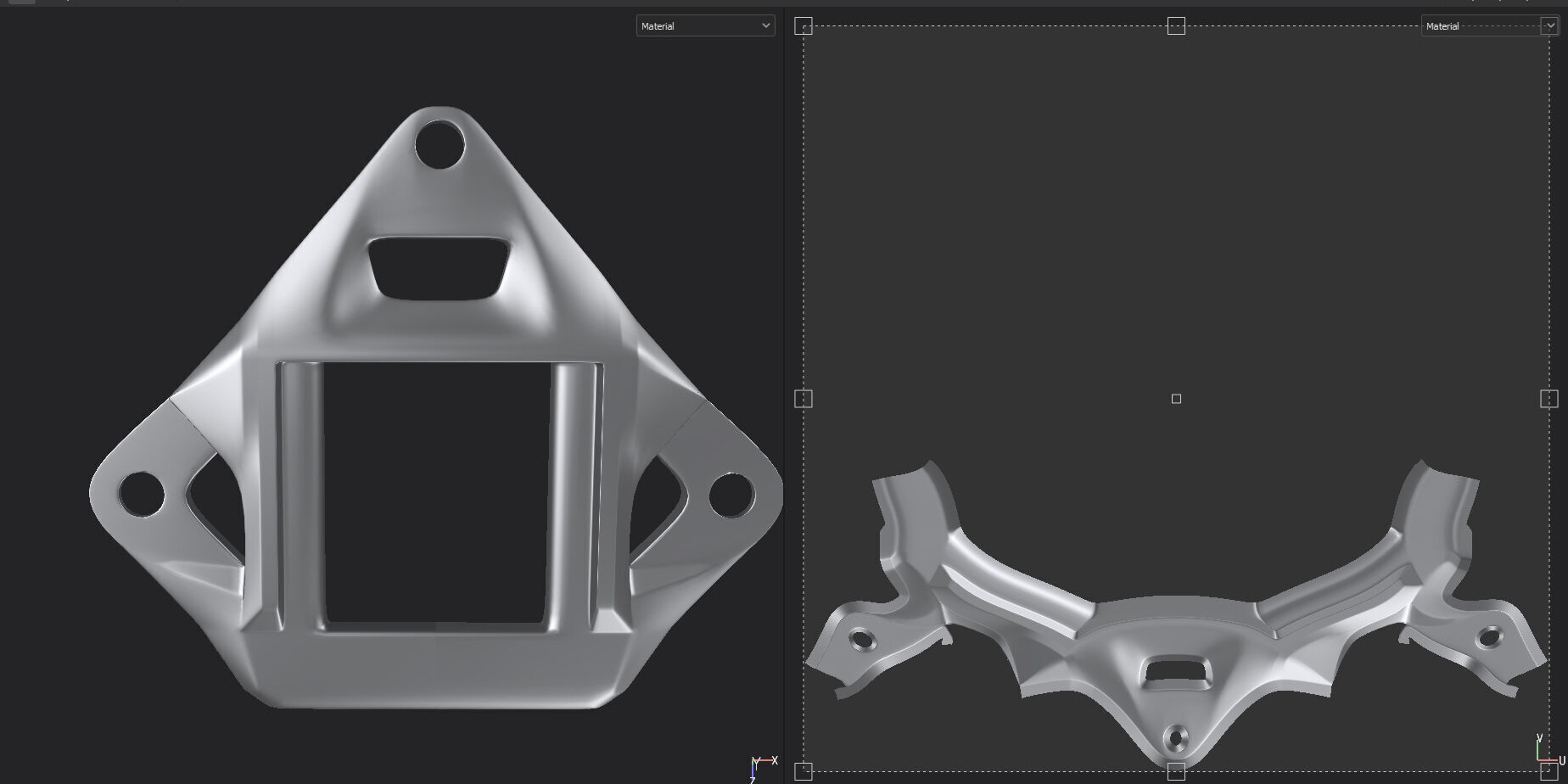 tactical mount  3D model_3