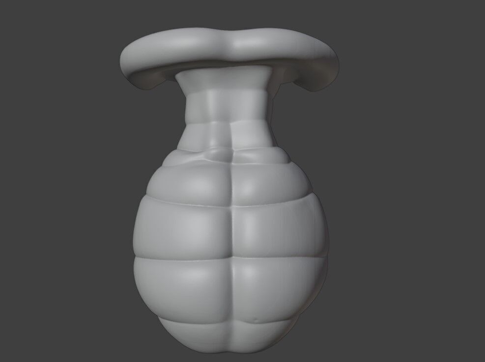 3D Model of Exocrine Gland Anatomy 3D print model_8